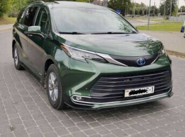 Toyota Sienna IV (XL40), 2021, пробег 95500 км