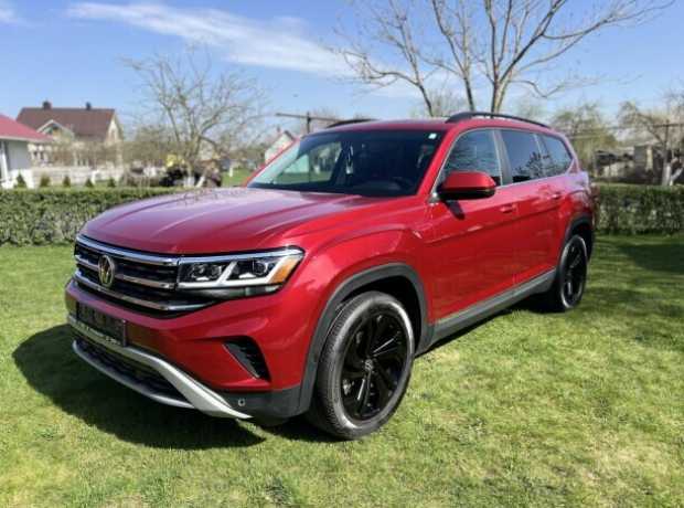 Volkswagen Atlas I  Рестайлинг, 2021, пробег 35500 км