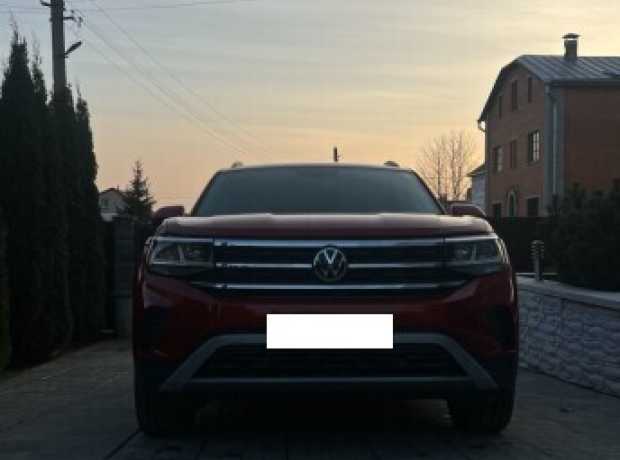 Volkswagen Atlas I  Рестайлинг, 2021, пробег 75600 км