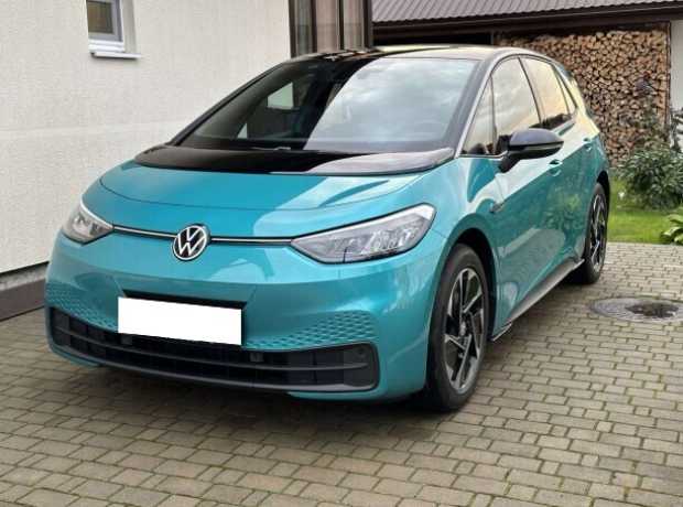 Volkswagen ID.3 , 2022, пробег 22000 км