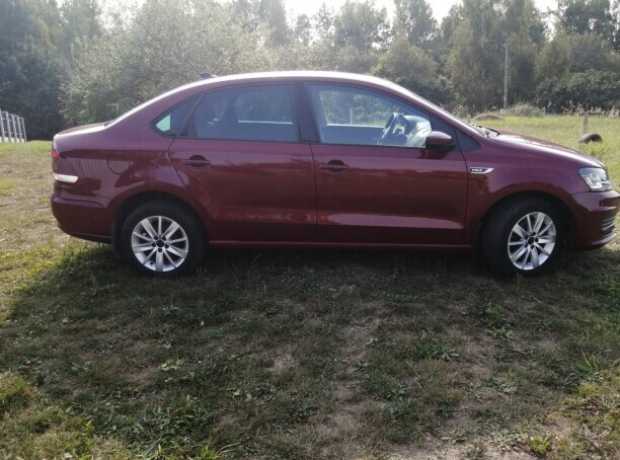 Volkswagen Polo Sedan I  Рестайлинг, 2019, пробег 77000 км
