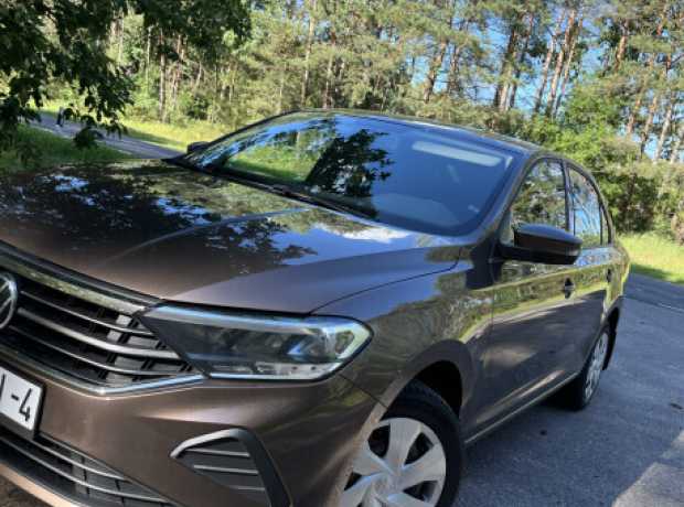 Volkswagen Polo Sedan II, 2020, пробег 83129 км