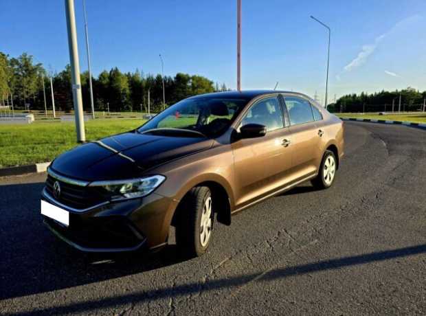 Volkswagen Polo Sedan II, 2021, пробег 85000 км