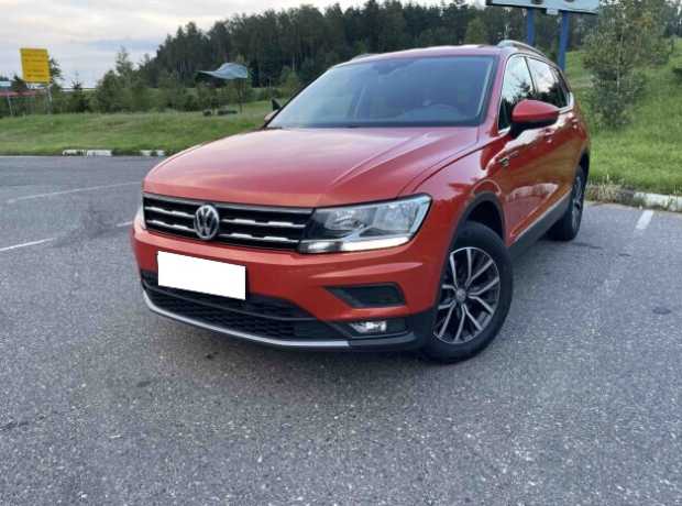 Volkswagen Tiguan Allspace II, 2020, пробег 105500 км