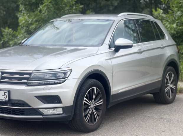 Volkswagen Tiguan II, 2017, пробег 117000 км
