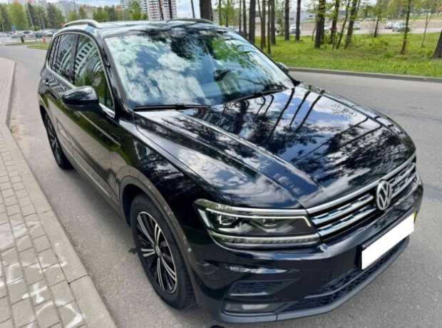 Volkswagen Tiguan II, 2019, пробег 124000 км