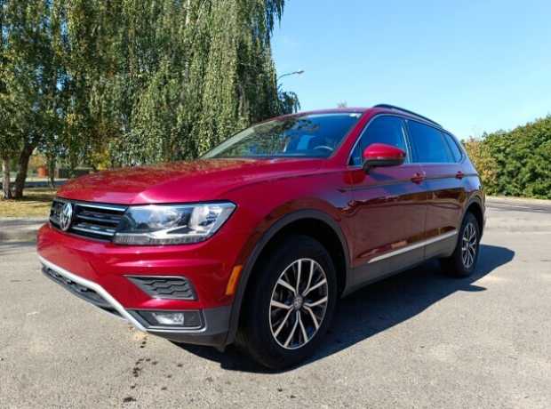 Volkswagen Tiguan II, 2021, пробег 46500 км
