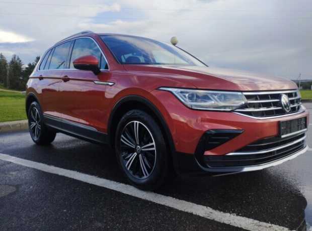 Volkswagen Tiguan II Рестайлинг, 2021, пробег 115000 км