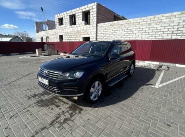 Volkswagen Touareg II  Рестайлинг, 2017, пробег 198000 км