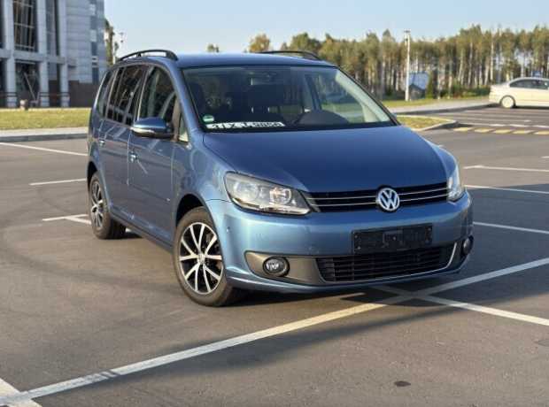 Volkswagen Touran I  2-й рестайлинг, 2014, пробег 109000 км