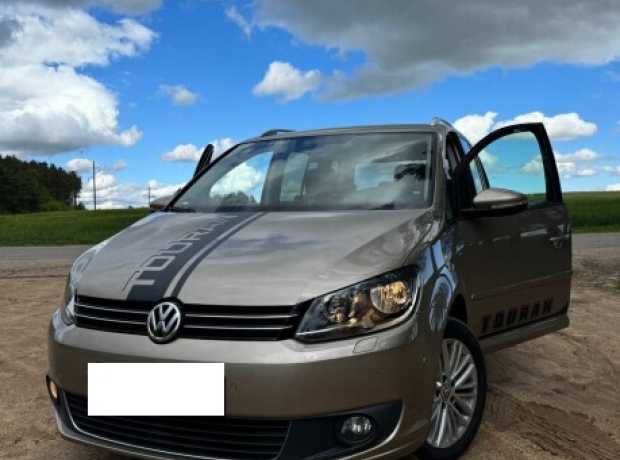 Volkswagen Touran I  2-й рестайлинг, 2015, пробег 197000 км