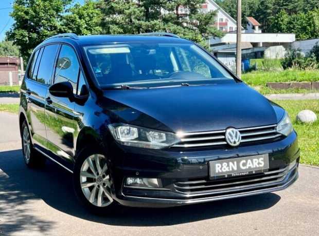 Volkswagen Touran II, 2017, пробег 199000 км